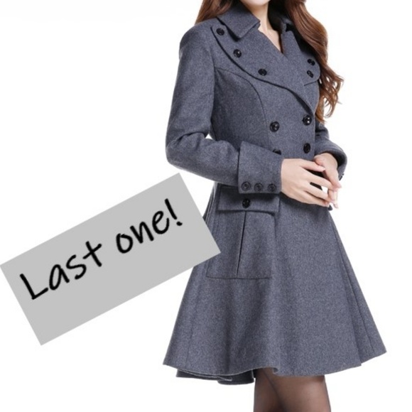 Jackets & Blazers - 💥LAST ONE💥 Double Breasted Corset Lace Coat PLUS